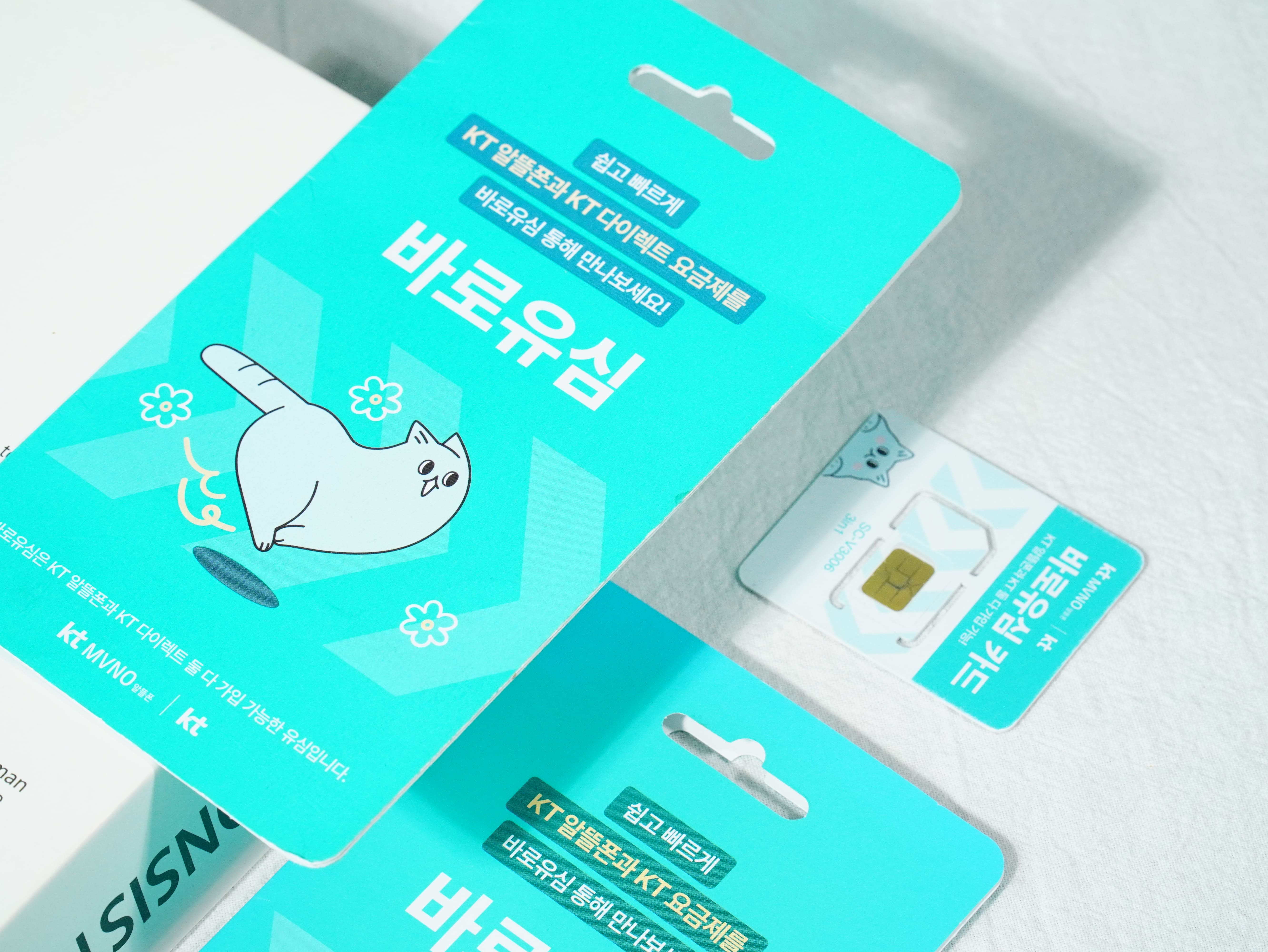 KT 선불폰 개통 방법_호환 유심
