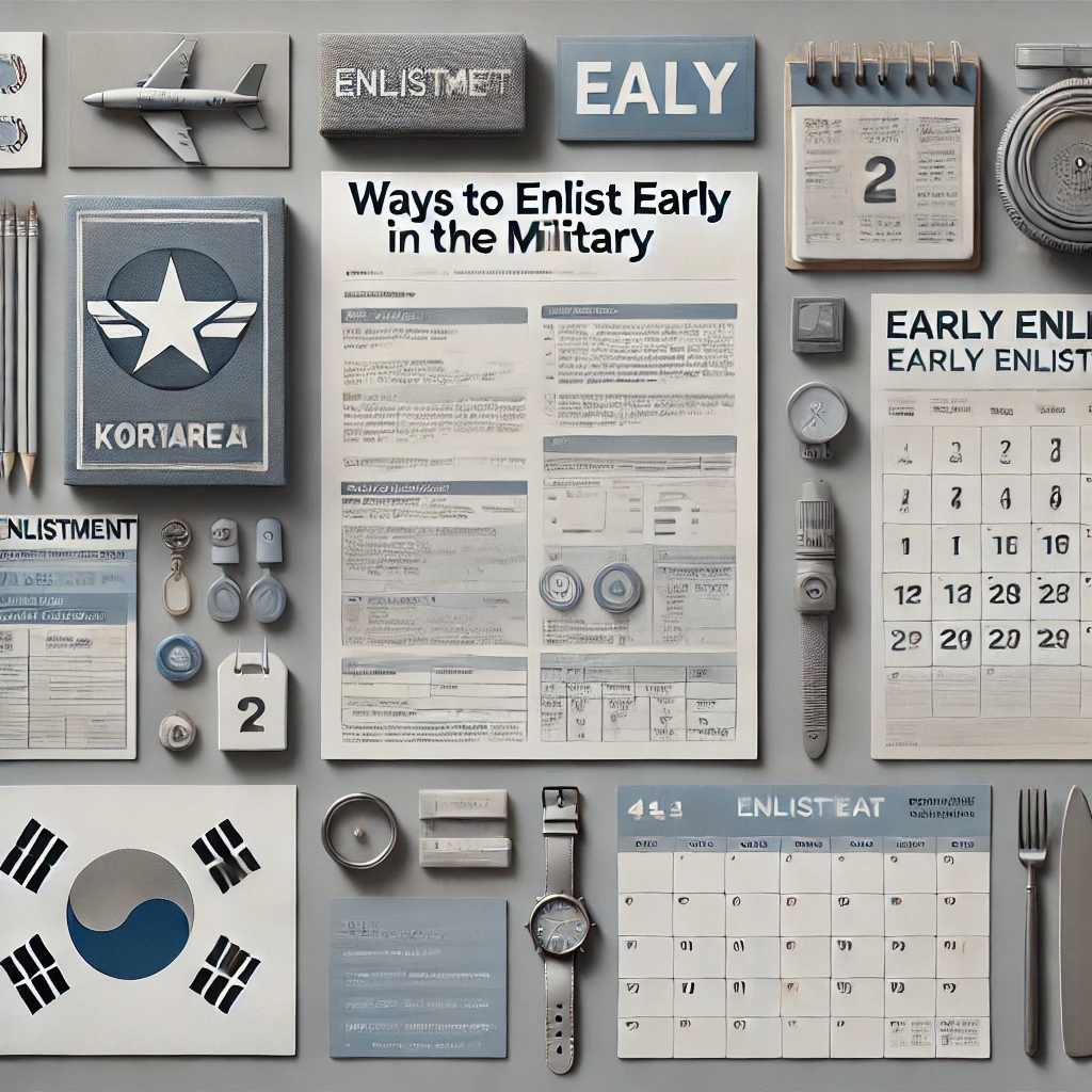 조기 입대 방법