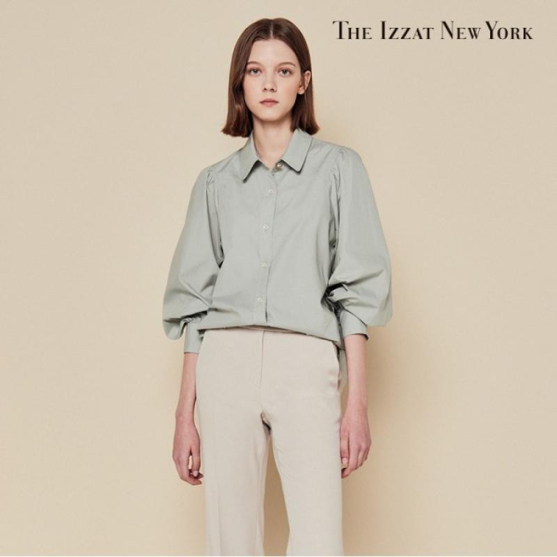 더아이잗 핀턱 벌룬 슬리브 블라우스 IL9M0BL81