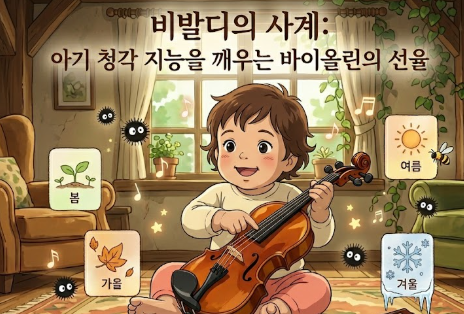 아기와 클래식 감상 비발디 사계
