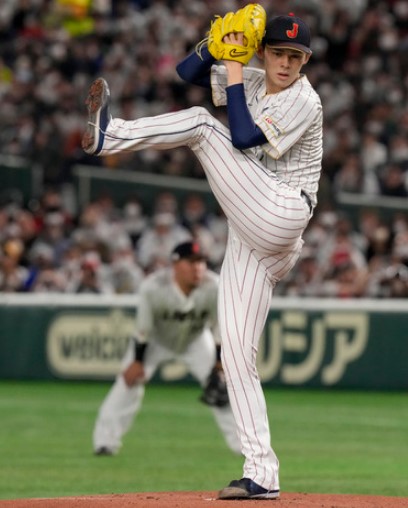 일본 준결승 선발 사사키 로키