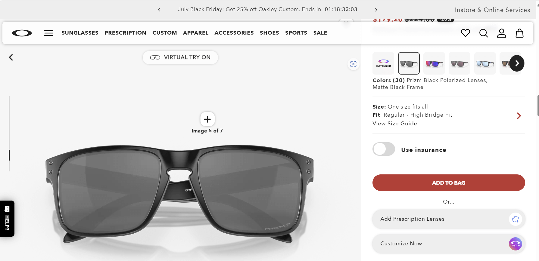 Oakley Holbrook Polarized