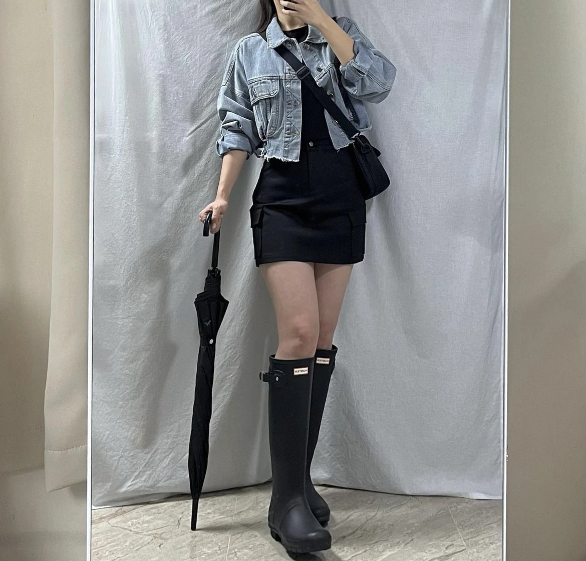 헌터 레인부츠