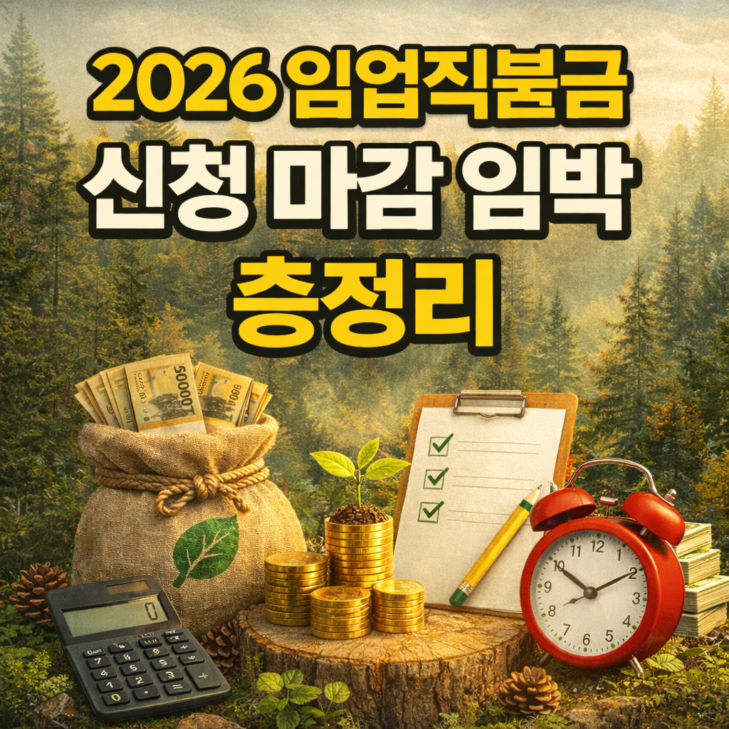 2026 임업직불금 신청하러 가기