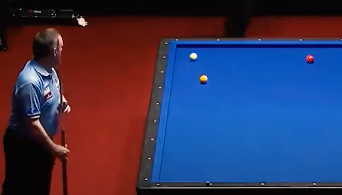 UMB 세계당구대회에 출전한 쿠드롱 모습