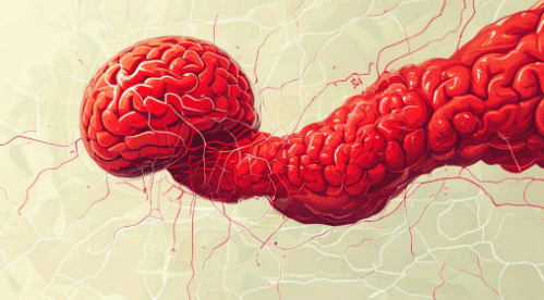 부풀어 오른 뇌동맥류 그림