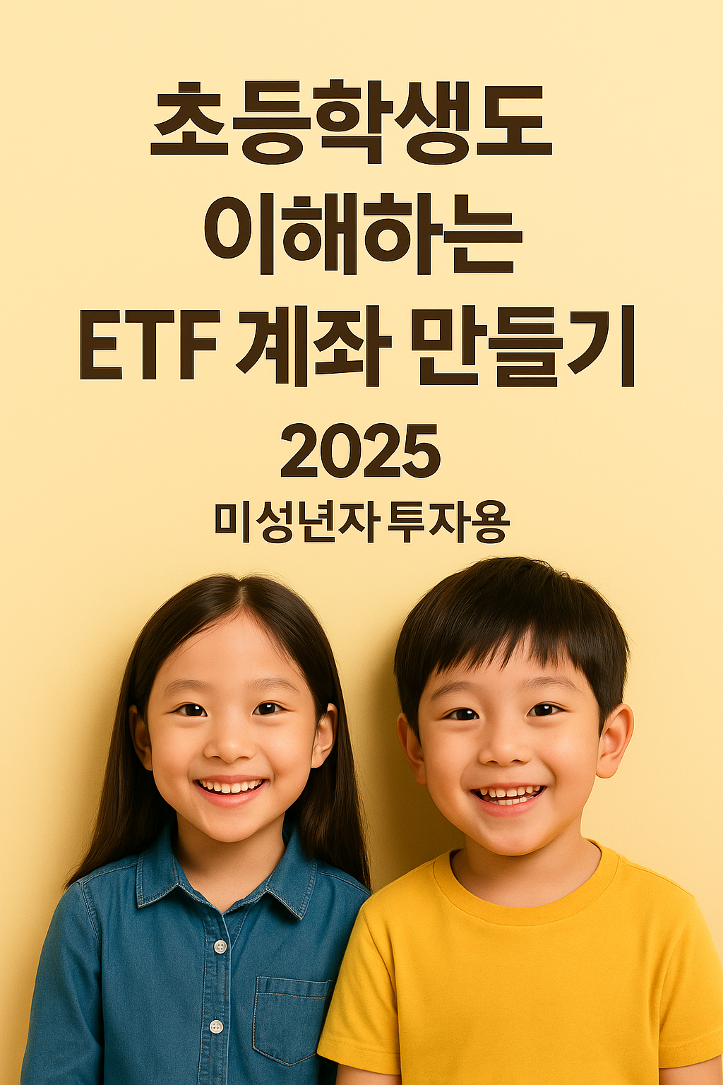초등학생 투자, ETF란 무엇인가, 미성년자 주식계좌 개설, 자녀 명의 증권계좌, ETF 추천, 어린이 주식 입문, 초등 자녀 ETF, 미국 ETF, 한국 ETF, 장기 투자, 금융교육, ETF 계좌 만들기, 증여세 기준, 미성년자 절세, ETF 자동이체, TIGER S&amp;P500, KODEX 200, 미래에셋 TDF, 주식 습관 만들기, 부모 자녀 투자