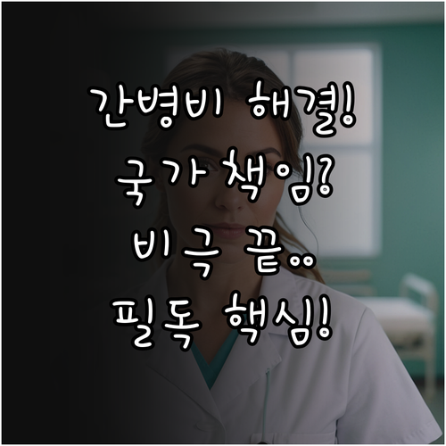 간병 살인 막는 간병비 급여화 도입 ..