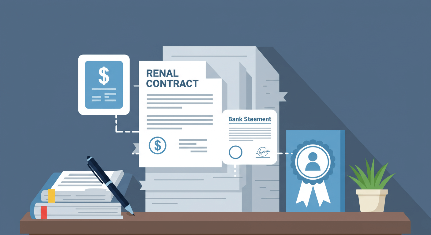 2025년 청년월세지원 신청 서류