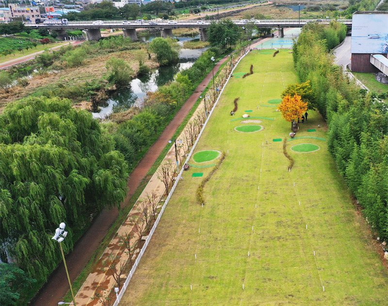 동해시 전천파크골프장 소개