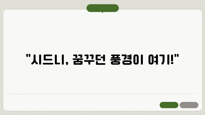 본다이 비치에서의 액티비티