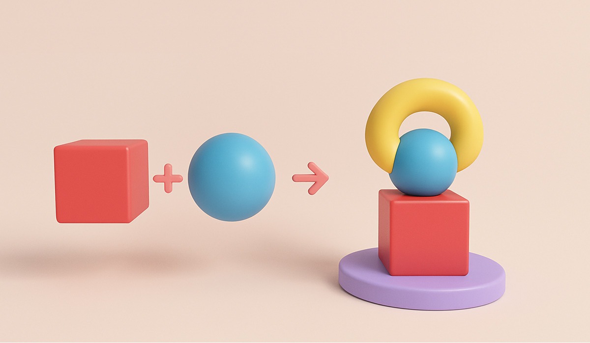 <3D object compositing>