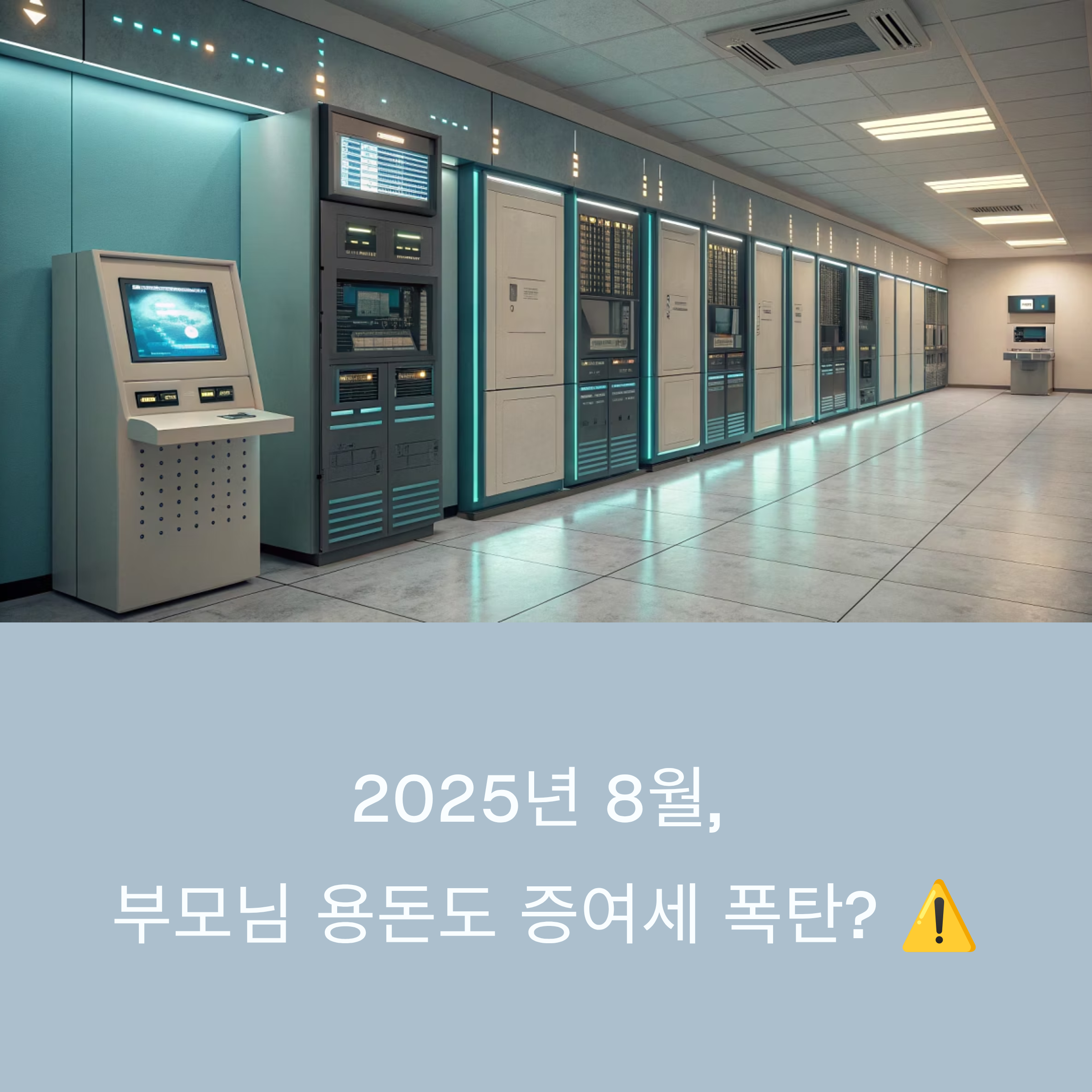 2025년 부모님 용돈, 증여세 폭탄 피하는 법! 최신 AI 감시 기준 완벽 정리