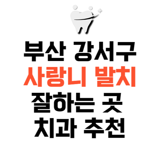 부산 강서구 사랑니 치과 발치 잘하는 곳 추천 매복 가격 비용.png