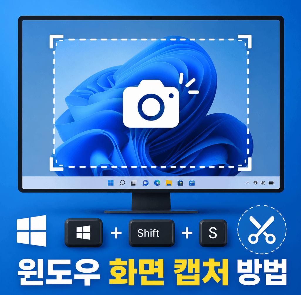 윈도우 화면 캡쳐 방법