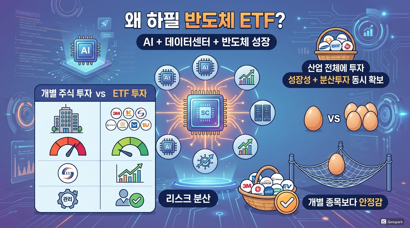 반도체 ETF에 돈이 몰리는 이유