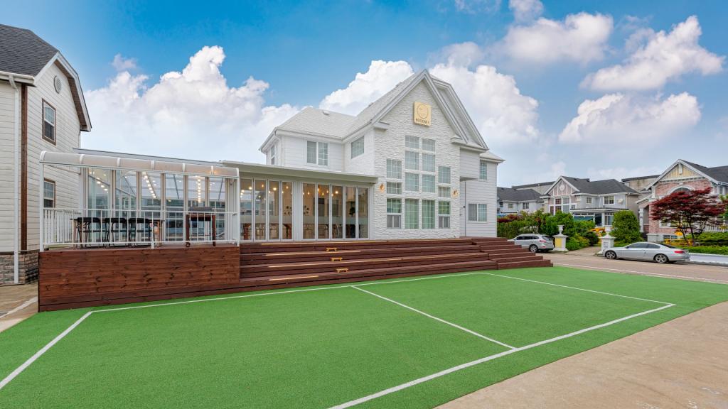 대부도 풀빌라 독채펜션 족구장