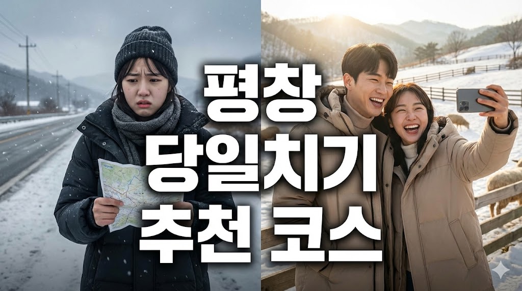 평창 당일치기, 이 코스 하나로 완벽 정리