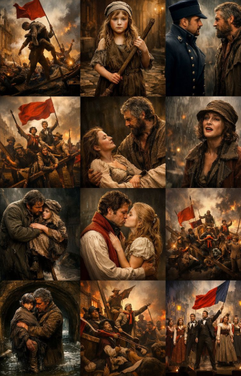 레미제라블 주인공들