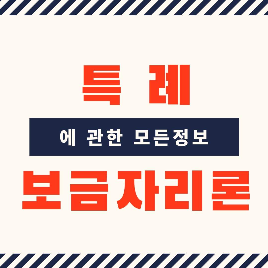 특례보금자리론