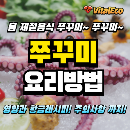 쭈꾸미 요리방법 알아보기