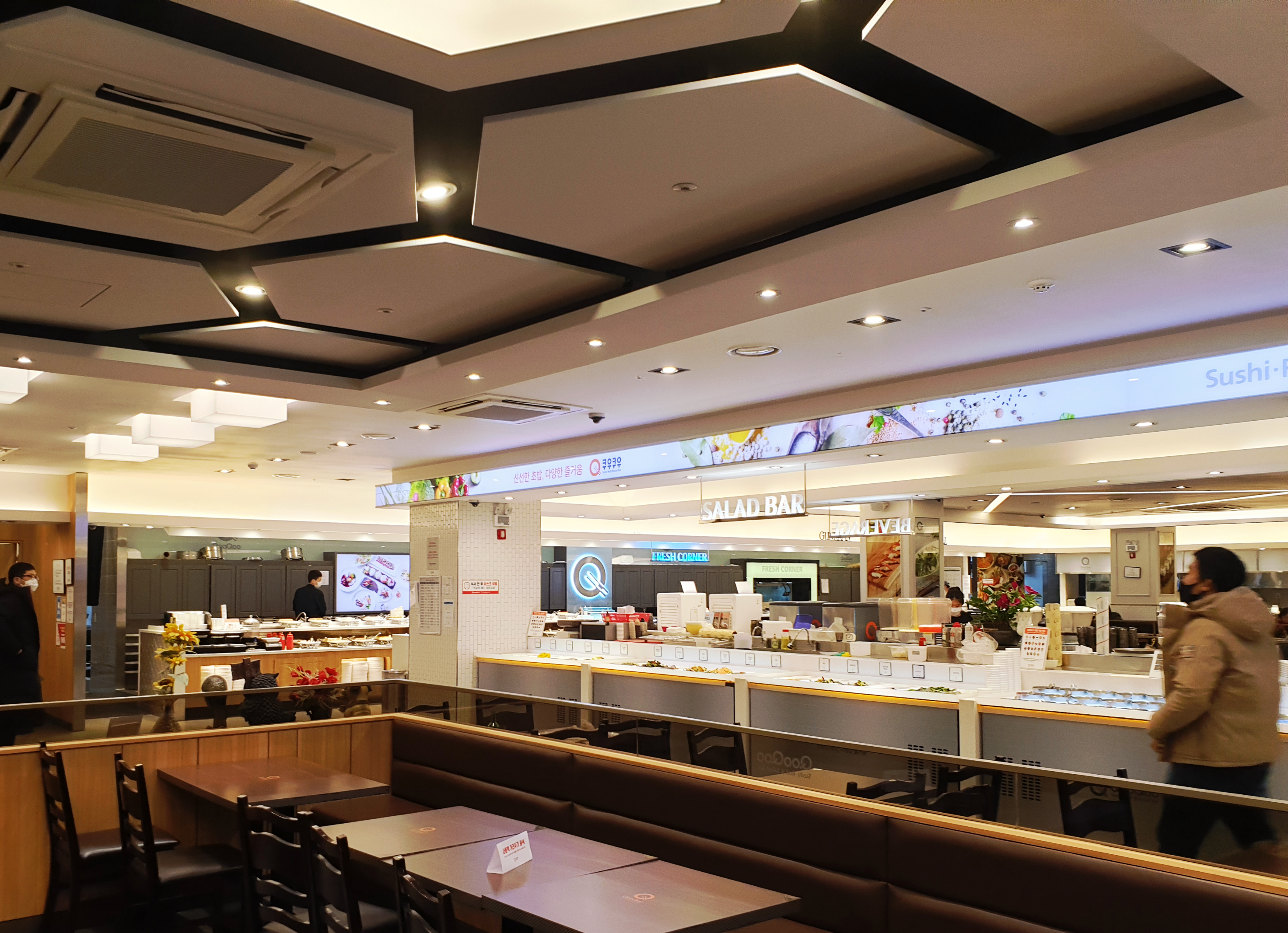 쿠우쿠우-보라매점-내부모습