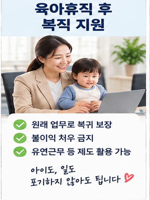 2026 출산육아기 고용안정장려금&amp;#44; 육아휴직 사업주 지원 총정리