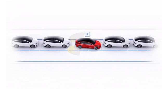 테슬라모델Y-자동주차