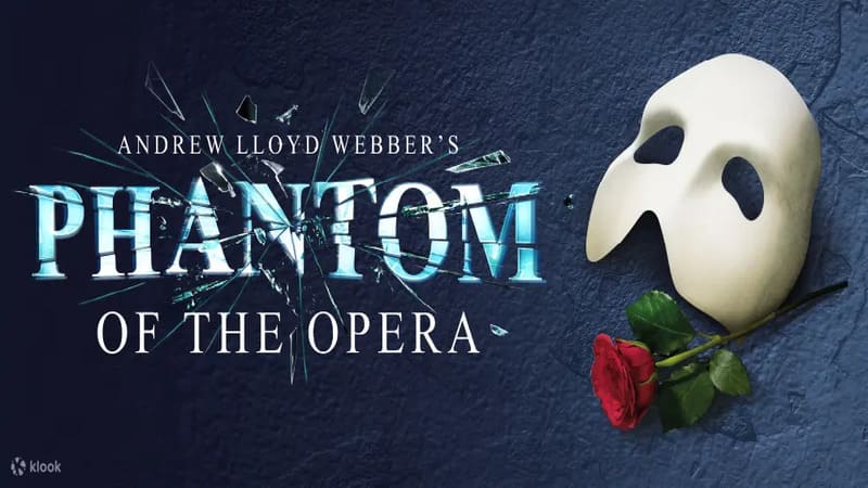 오페라의 유령 싱가포르 샌즈 극장 앤드류 로이드 웨버
