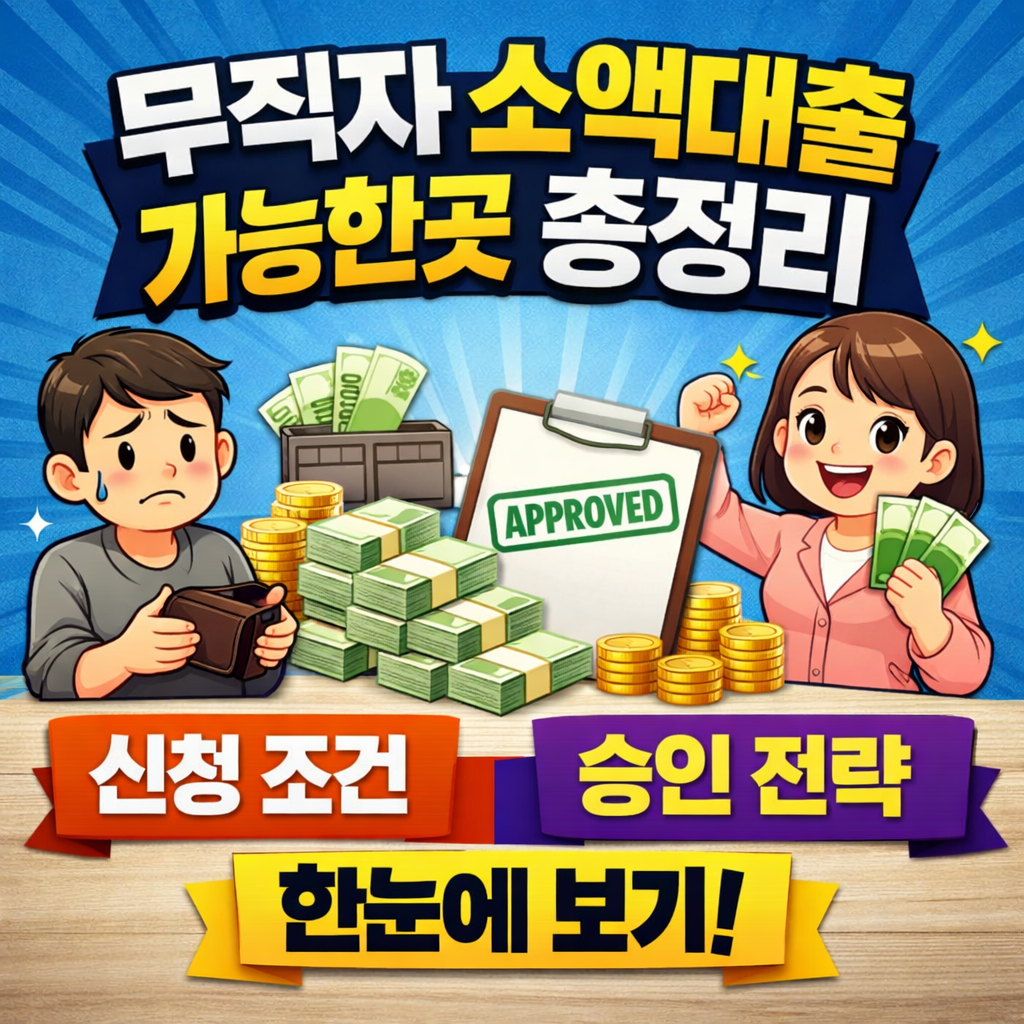 무직자 소액대출 가능한곳