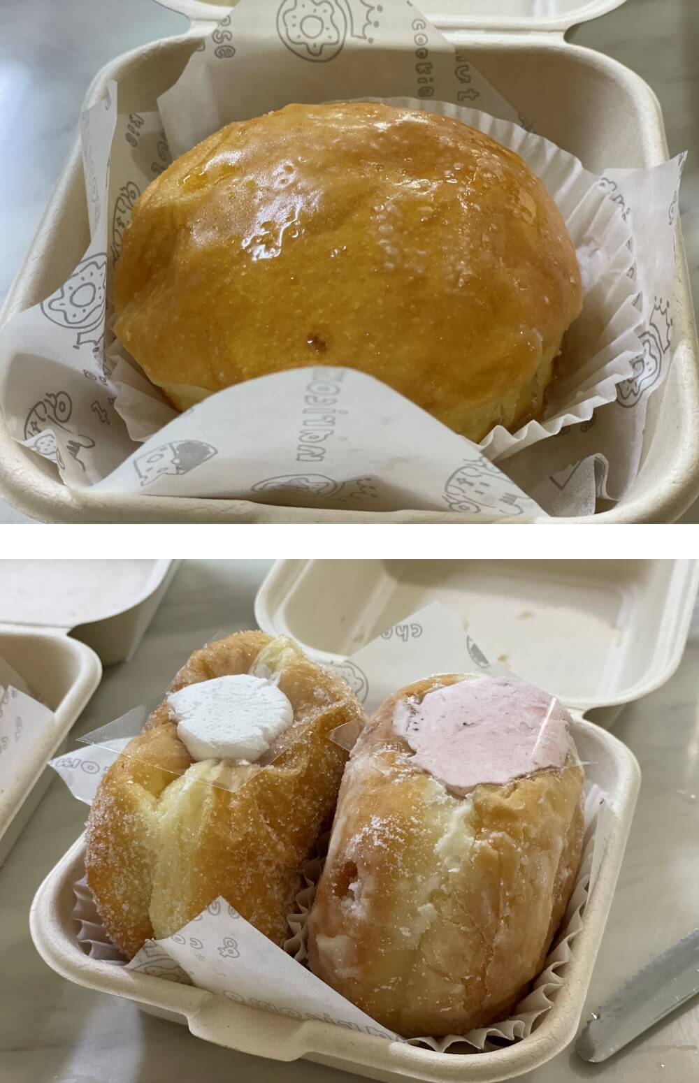 대구 도넛 나리꼬모 - 주문한 도넛 모습