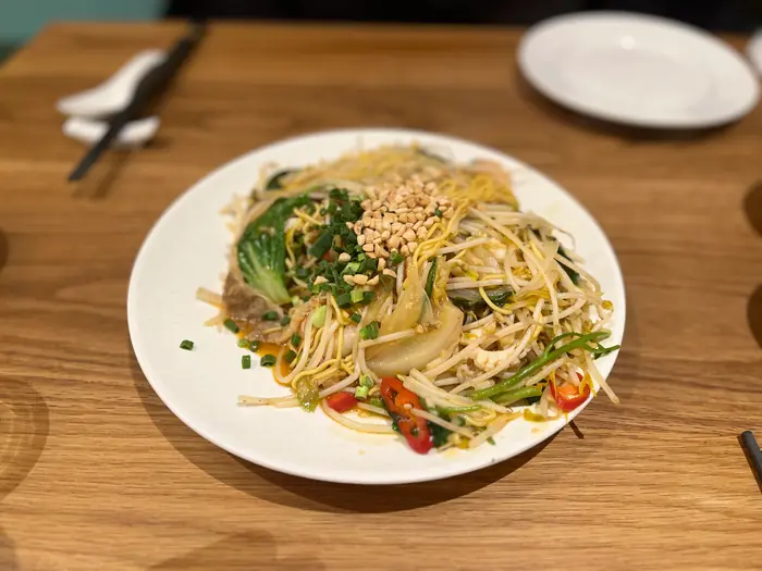 안안의 볶음면&#44; 정말 맛있었다.