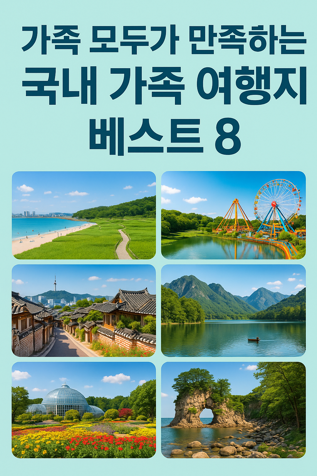 가족 여행지 베스트