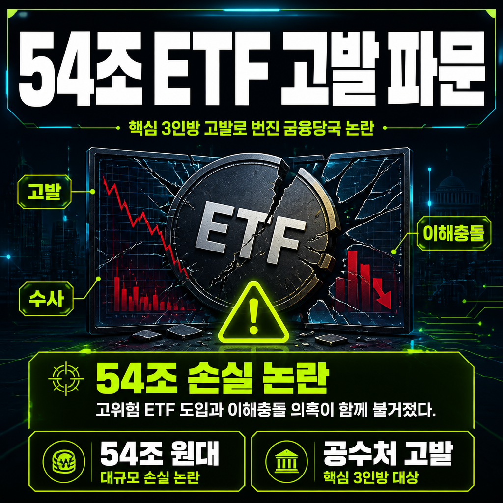 54조 ETF 고발 파문