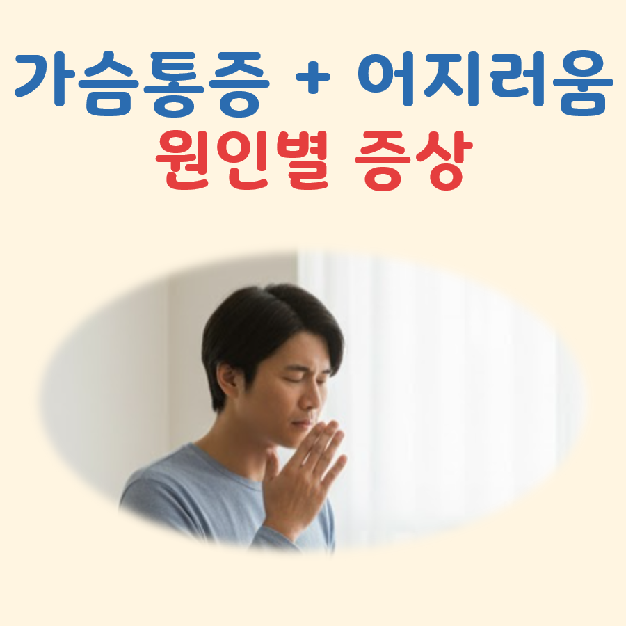 가슴 통증 어지러움 대표 이미지