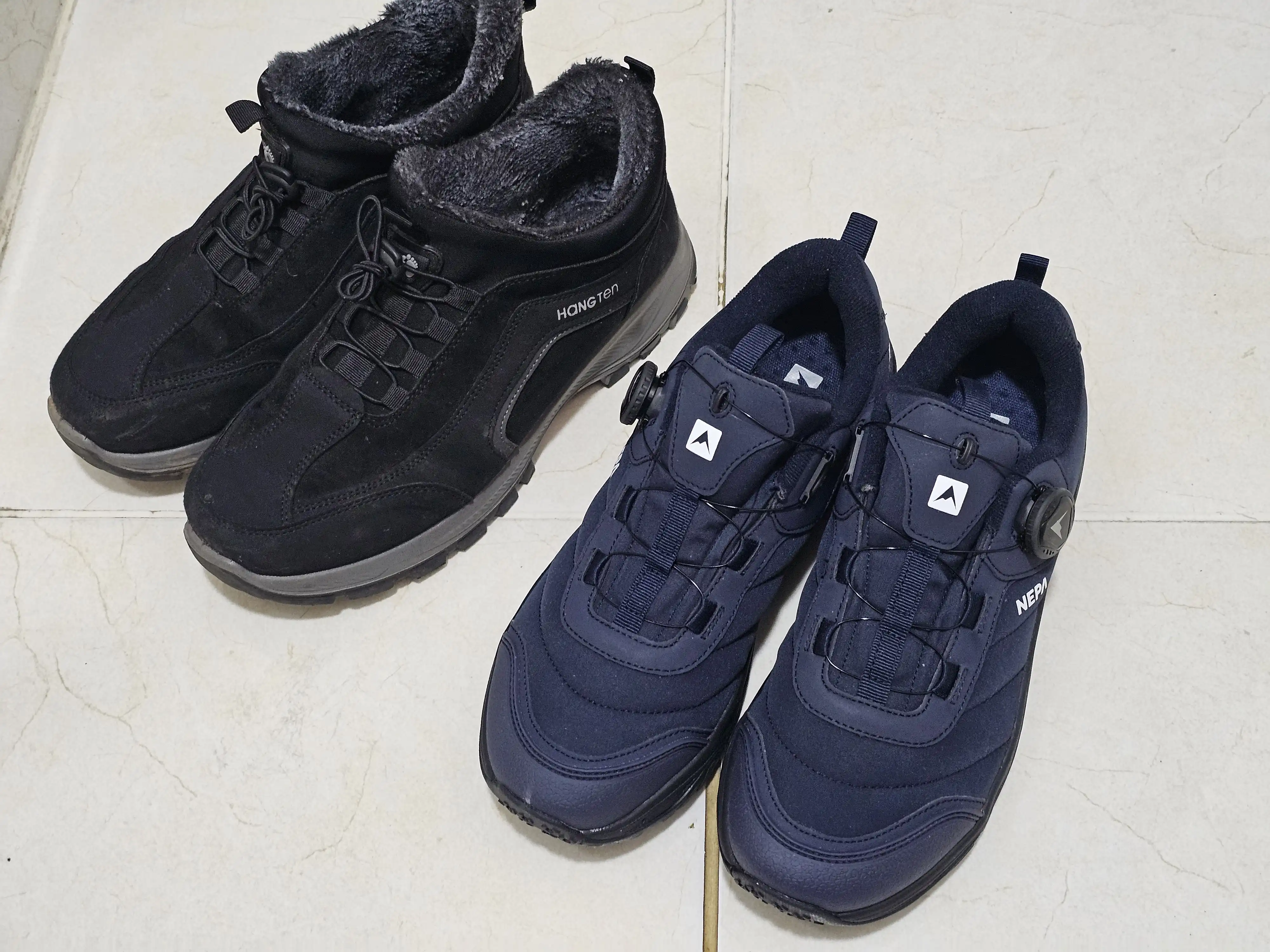 알리 방한화 네파방한워킹슈즈 비교