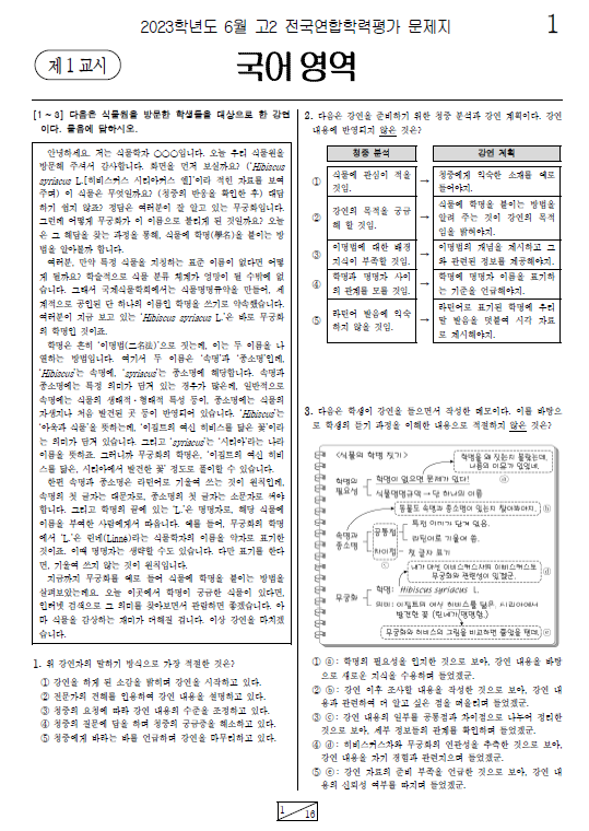 2023-6월-고2-모의고사-국어-기출문제-다운1