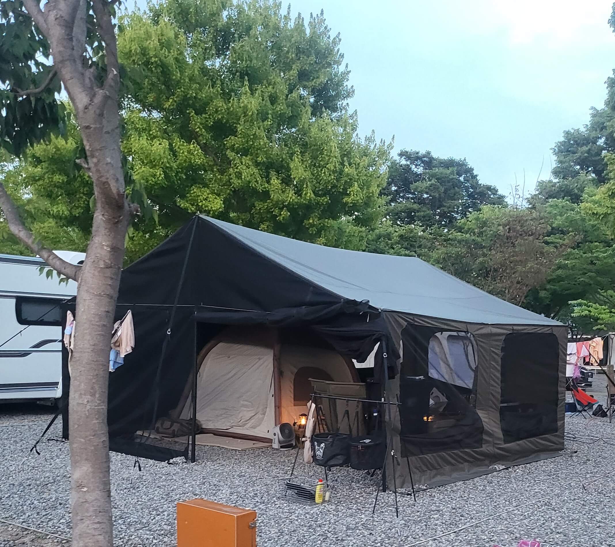 만능 변신 타프쉘로 캠핑