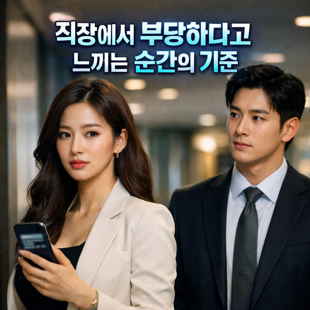 직장에서 부당하다고 느끼는 순간, 내 권리 기준 잡는 법