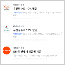 T map 운전 점수를 활용해 보험료 할인 받는 법