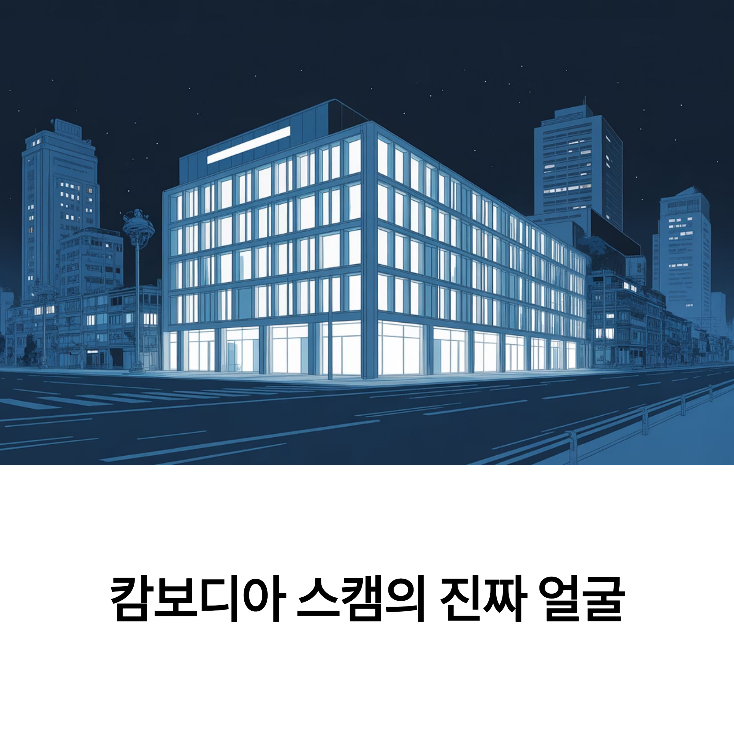 캄보디아 스캠 범죄