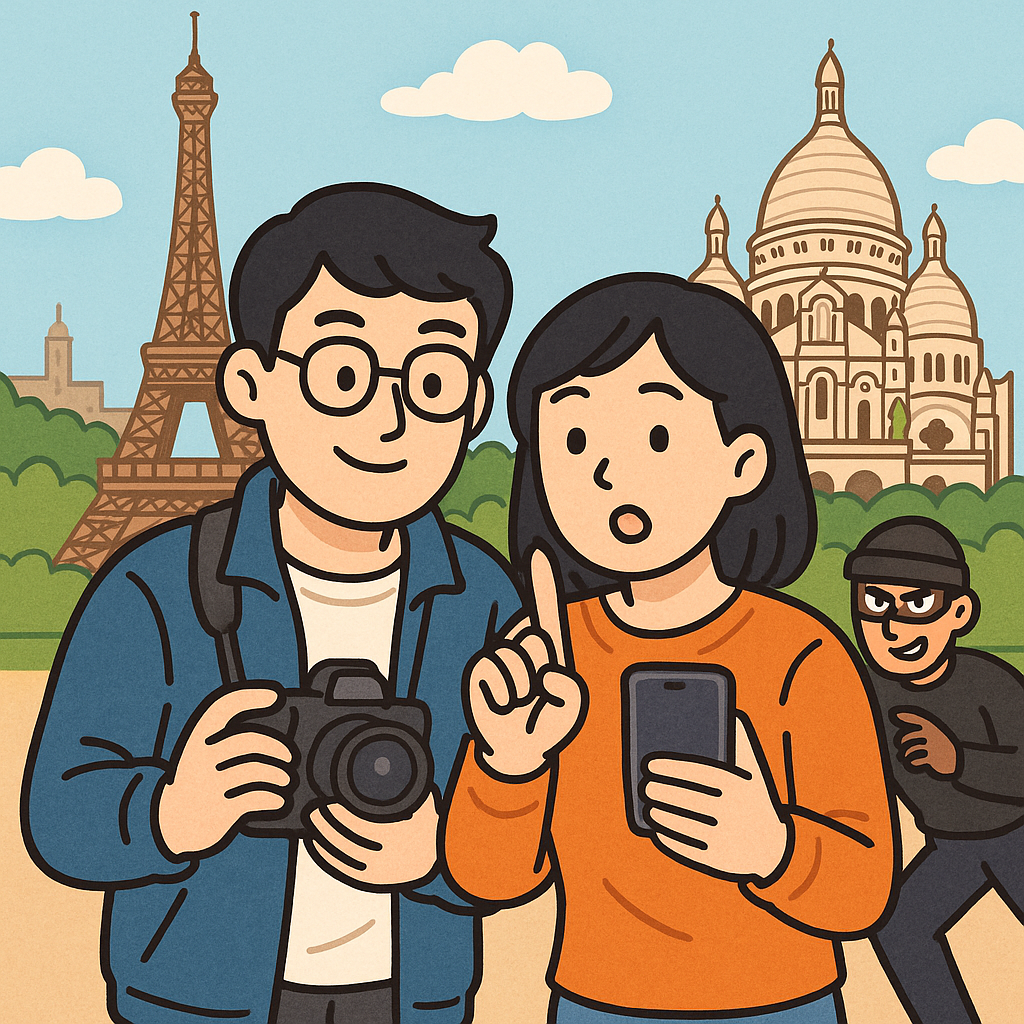 파리 소매치기 주의 지역 &amp; 예방법