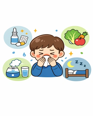 콧물과 코막힘 주요 증상 정리2