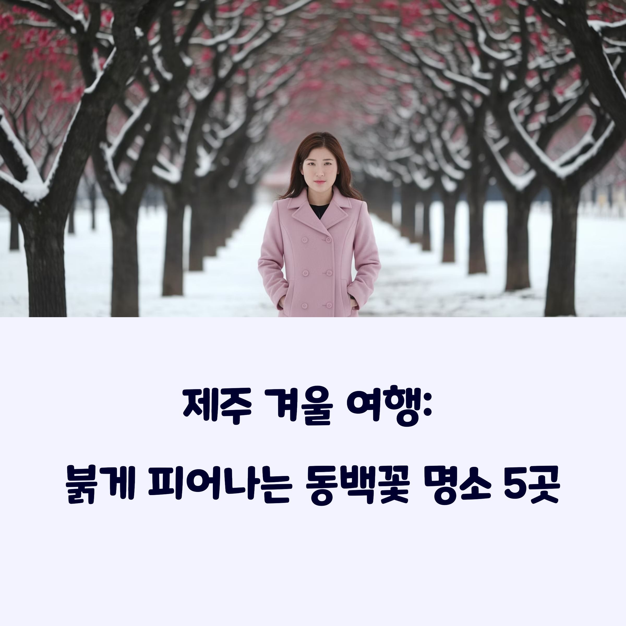 제주동백꽃