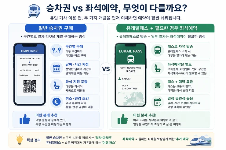 유럽 기차 예약