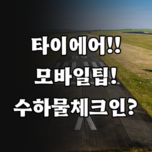 타이에어아시아엑스 모바일 탑승권으로 ..