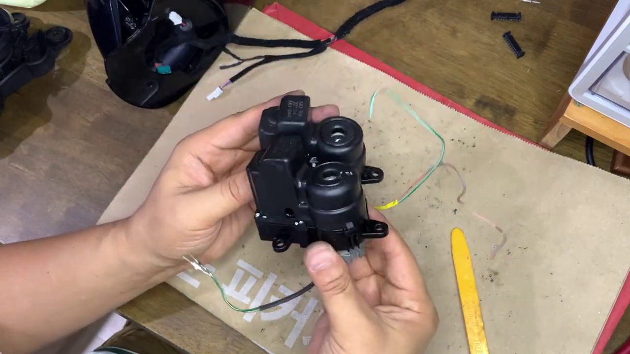 교체할 모터 어셈블리 비교