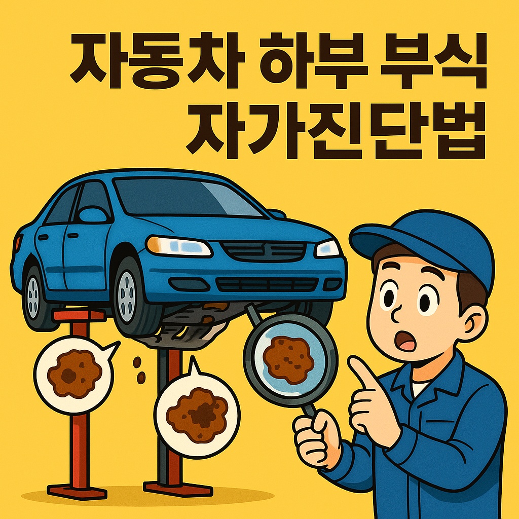 자동차 하부 부식 자가 진단법