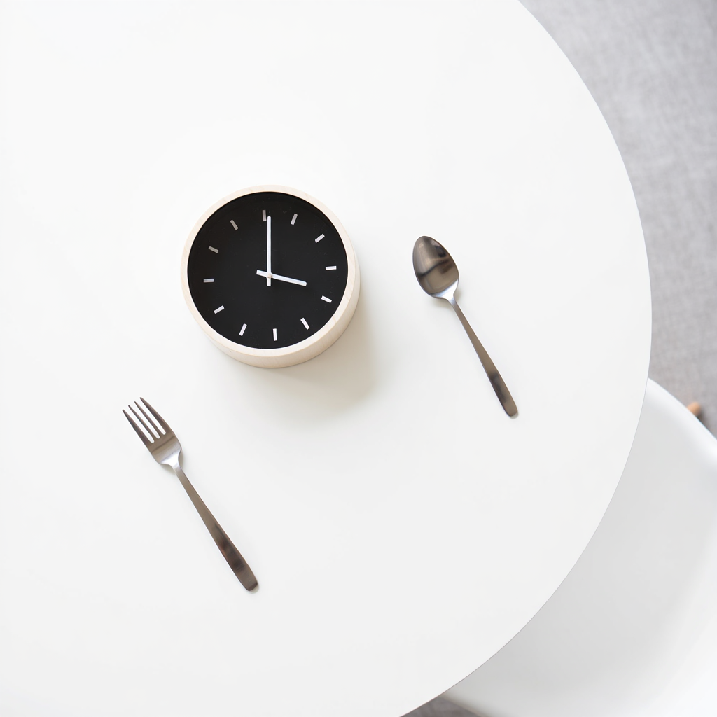 건강한 식사 루틴을 상징하는 이미지