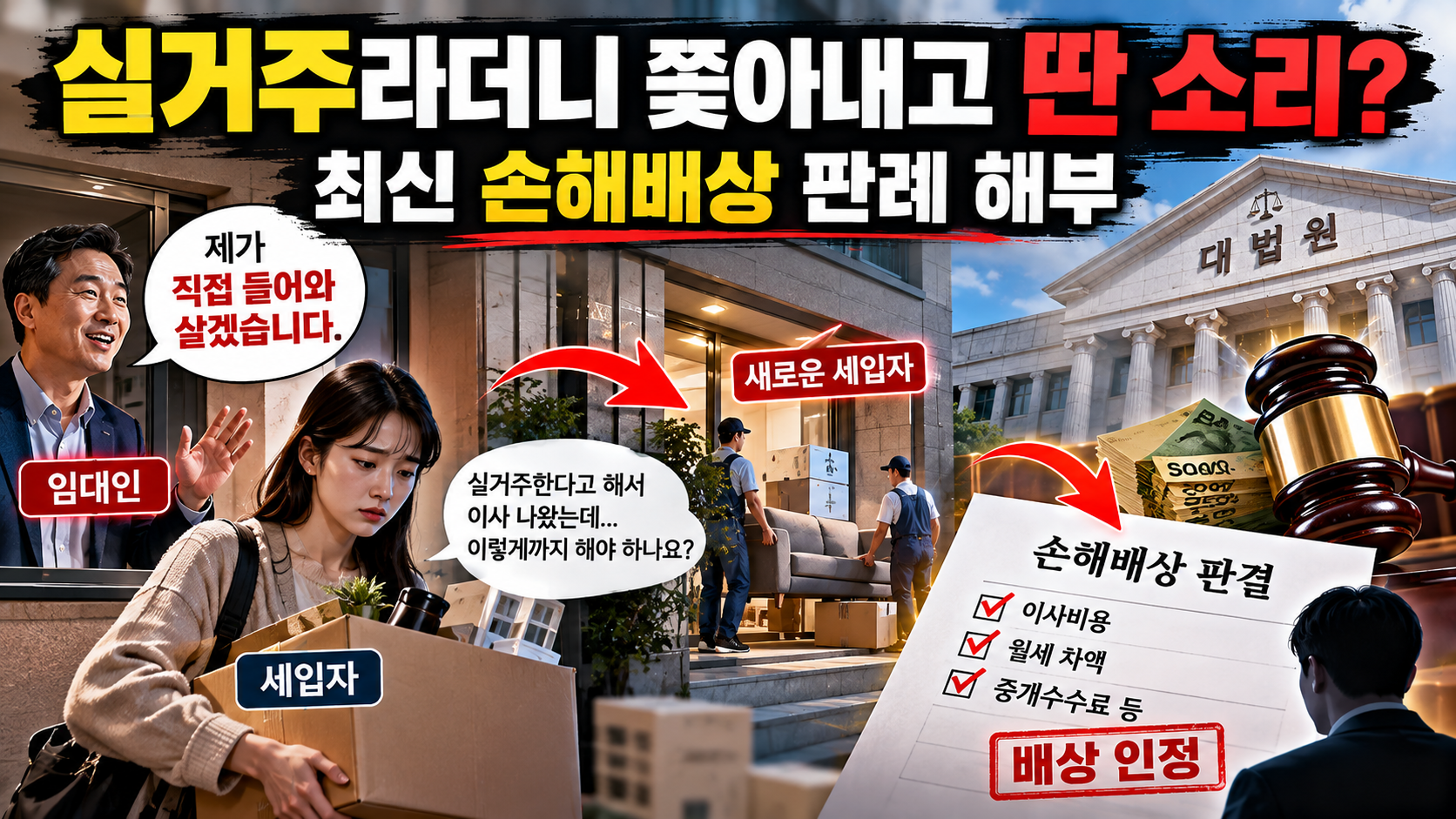 실거주 계약갱신거부시